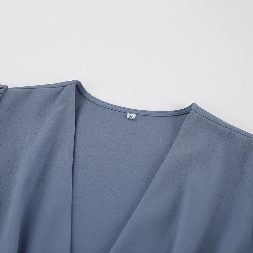 Amélie V-Neck Midi Dress