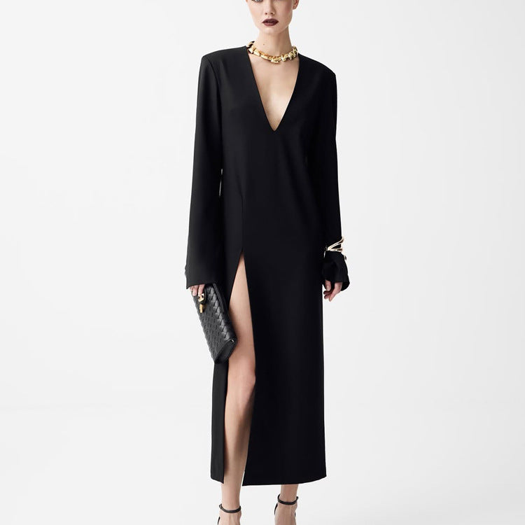 The Midnight Muse Maxi Dress