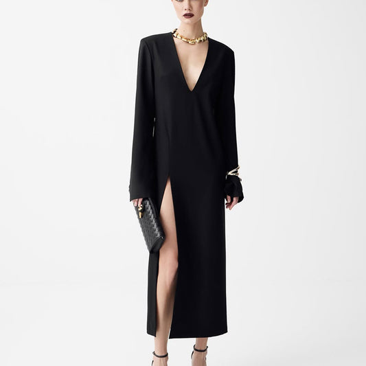 The Midnight Muse Maxi Dress