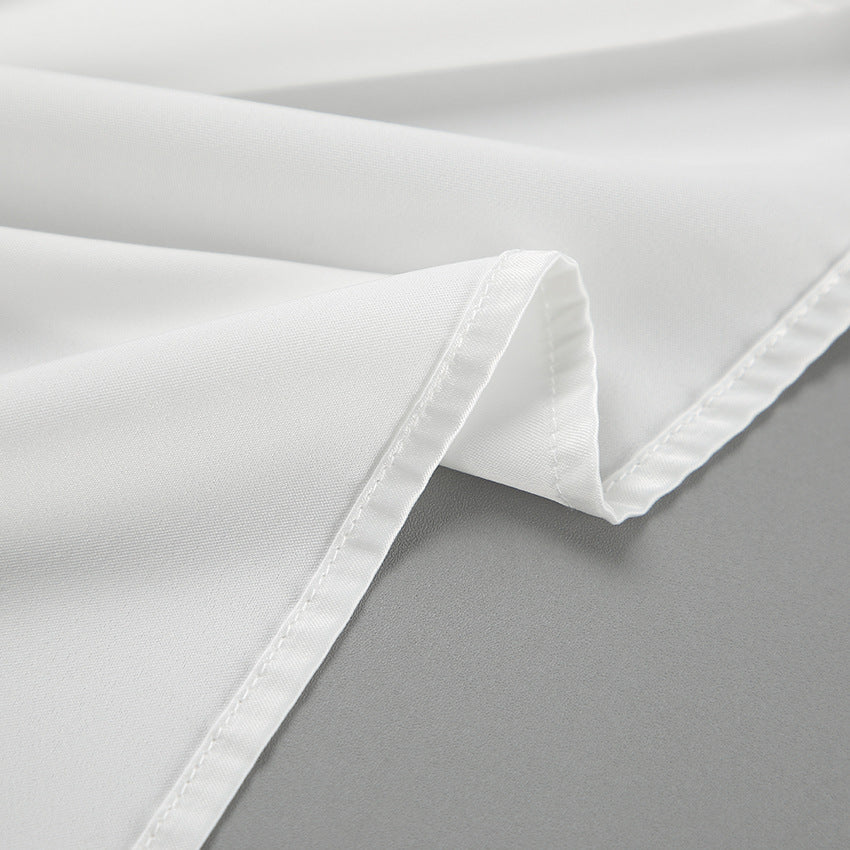 Satin U-Neck Top