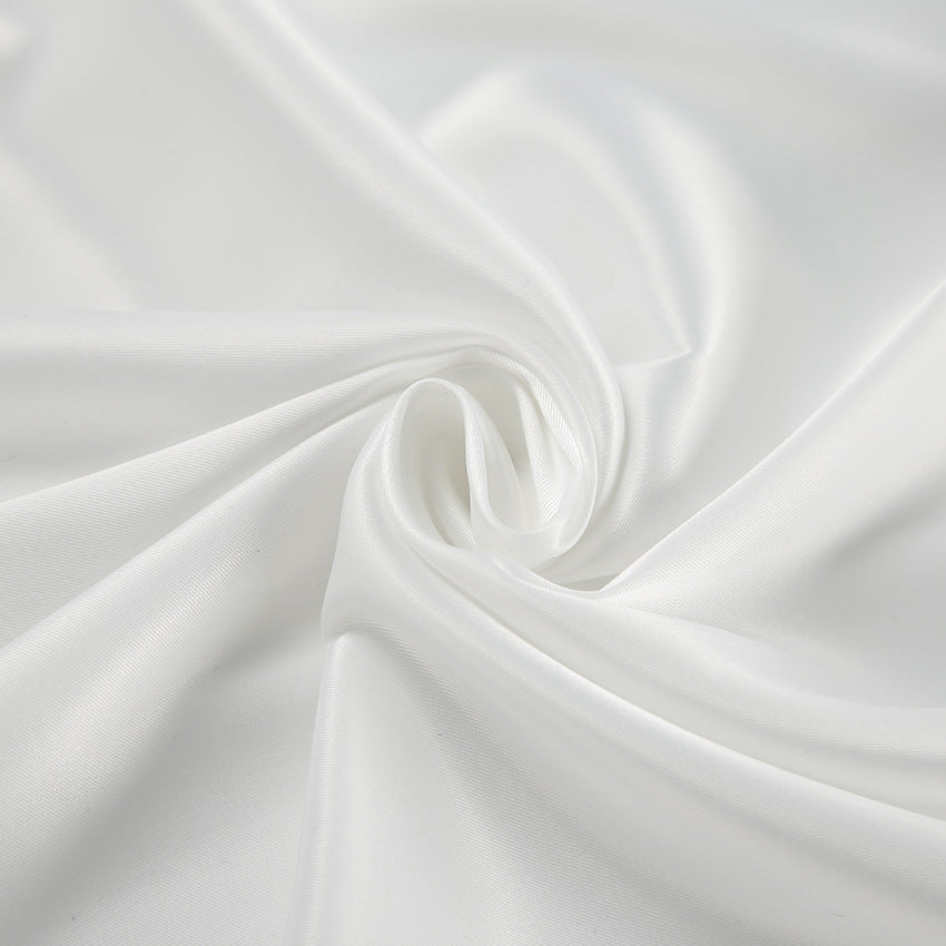 Satin U-Neck Top