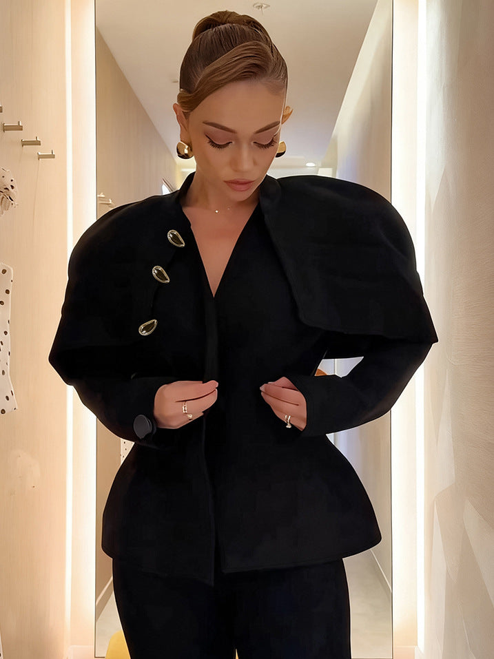 Petite Bouclé Jacket | Noir