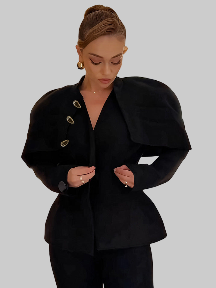 Petite Bouclé Jacket | Noir