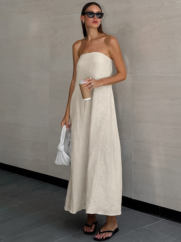 White Street Off Shoulder Dress