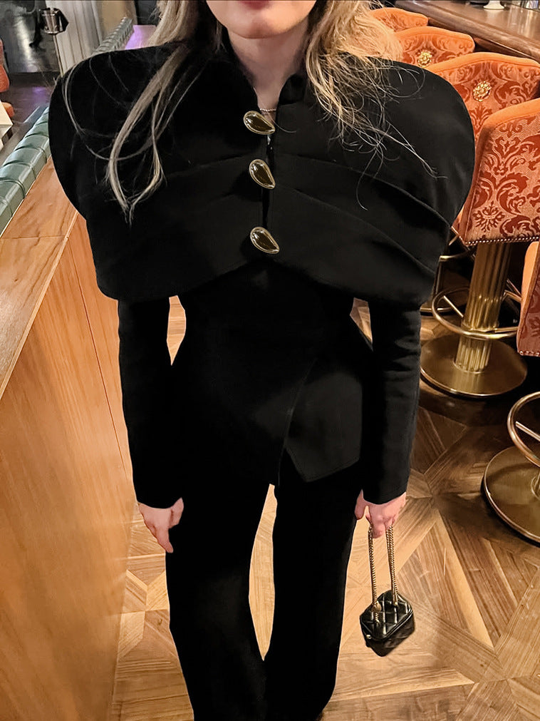 Petite Bouclé Jacket | Noir