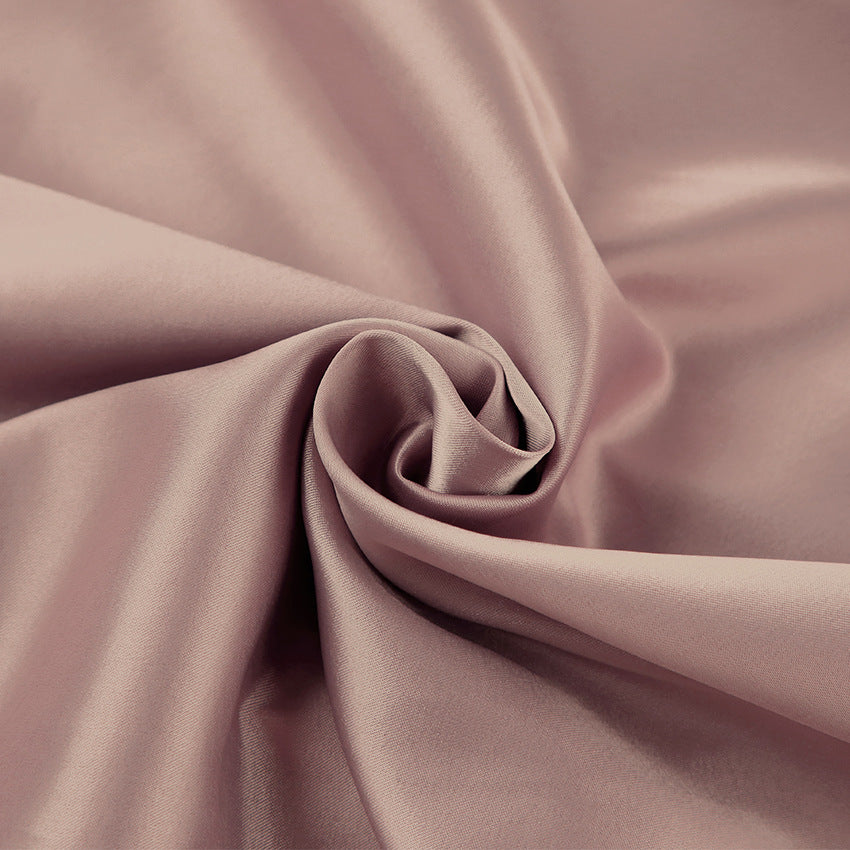 Champagne Satin Slip Dress