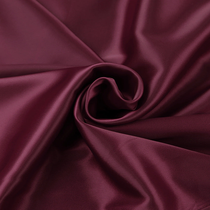 Champagne Satin Slip Dress