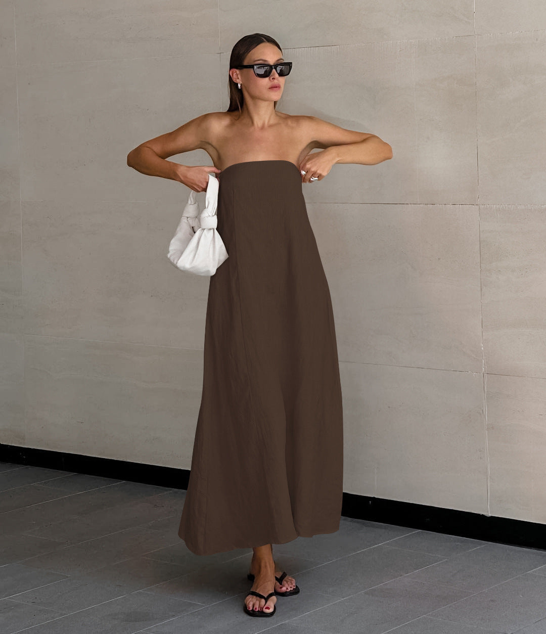 White Street Off Shoulder Dress