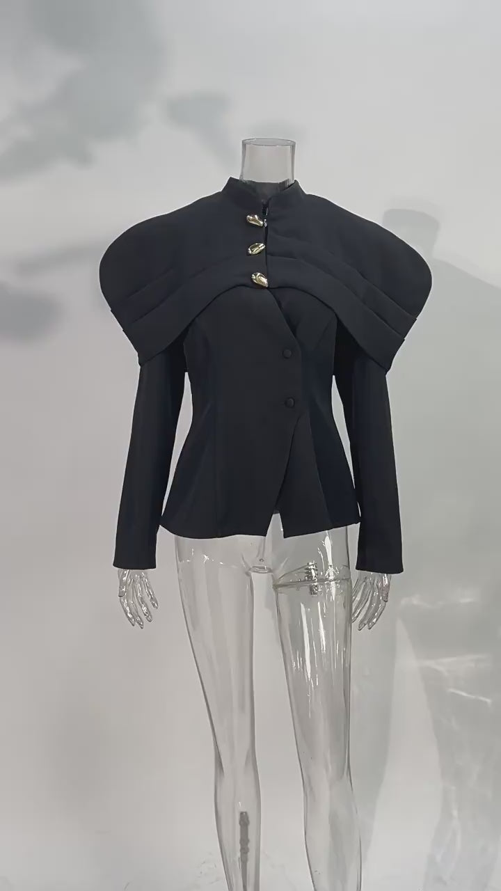 Petite Bouclé Jacket | Noir