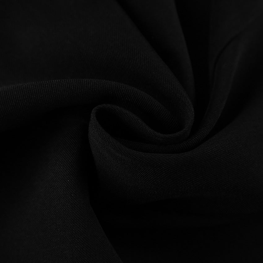 Lace Trim Power Blazer