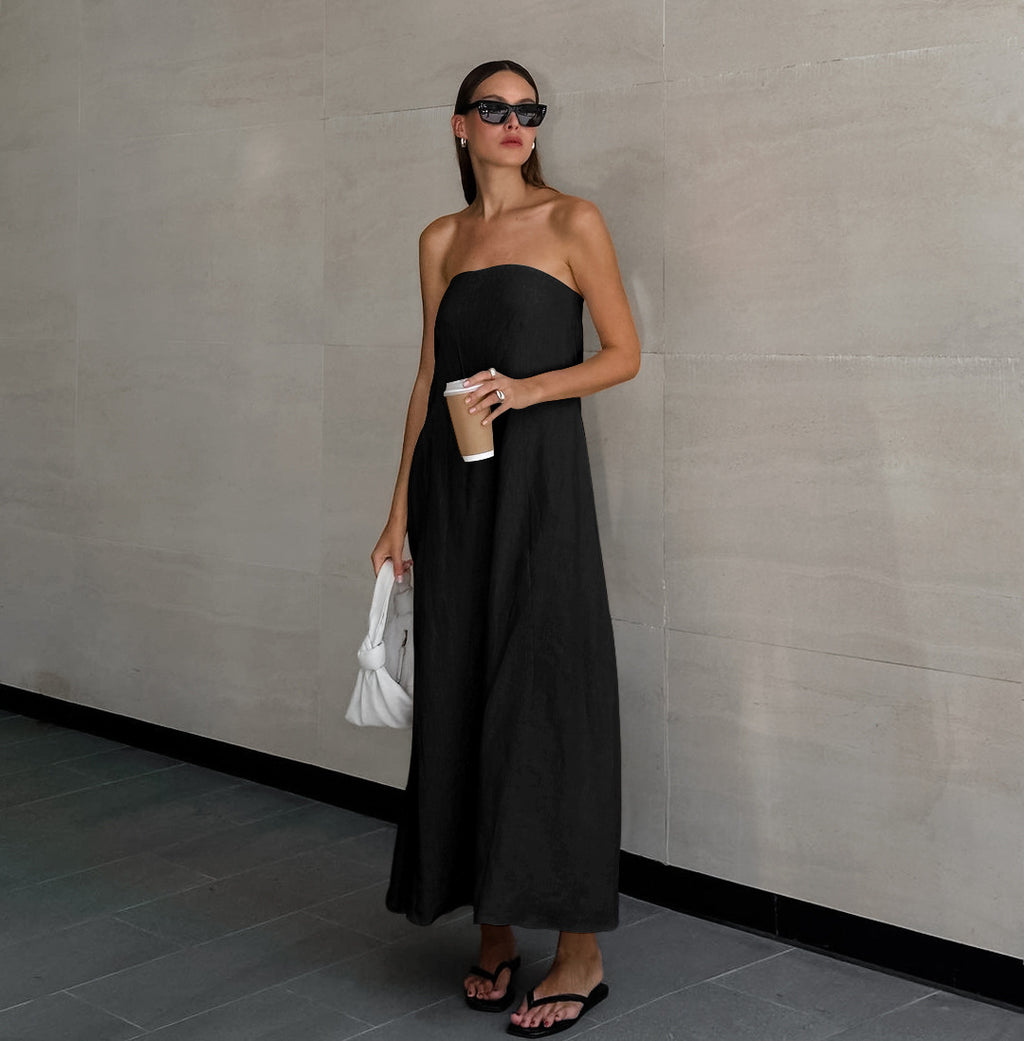 White Street Off Shoulder Dress